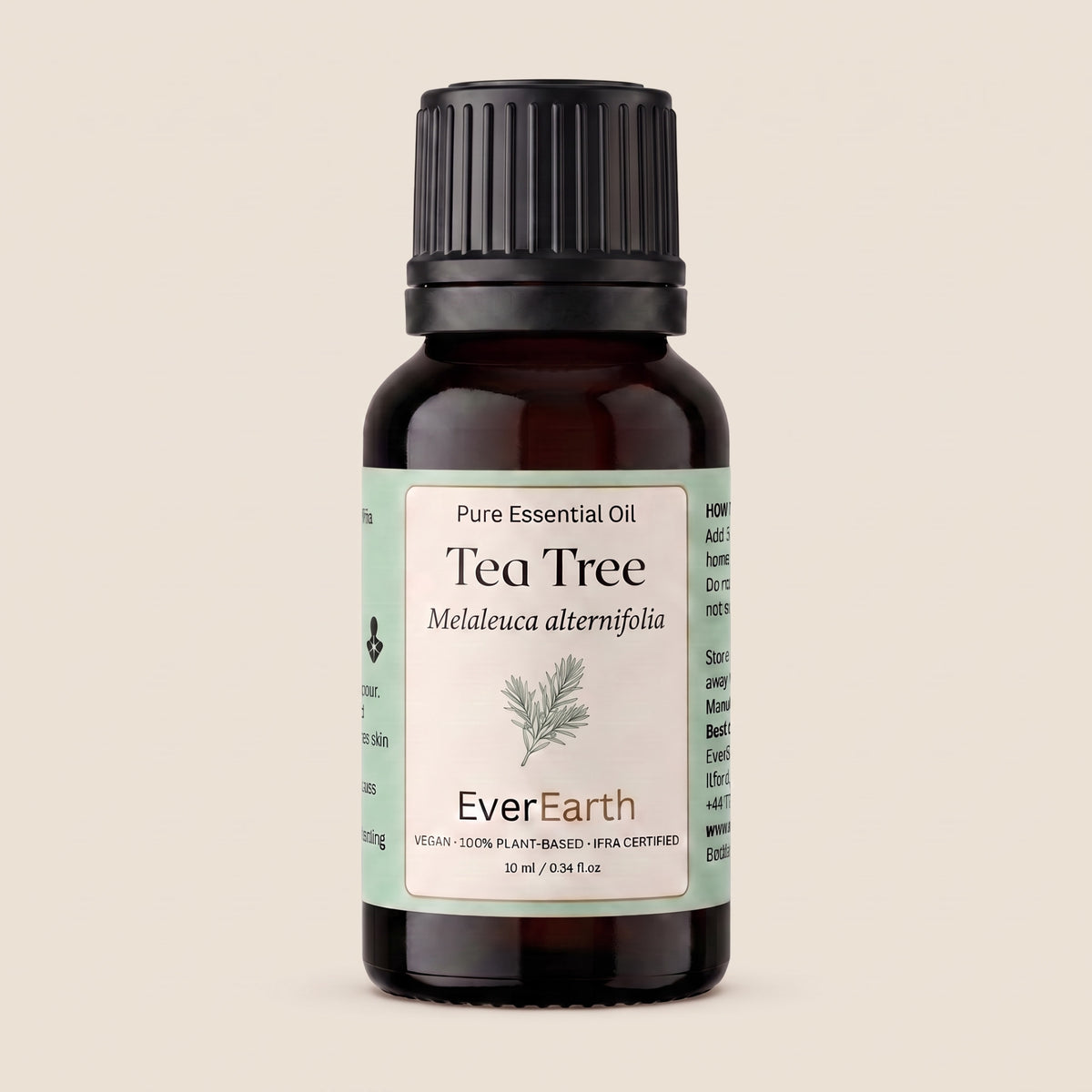 EverEarth Tea Tree essential oil 10ml bottle