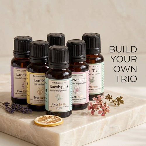 EverEarth Build Your Own Trio essential oil gift set 3 x 10ml bottle