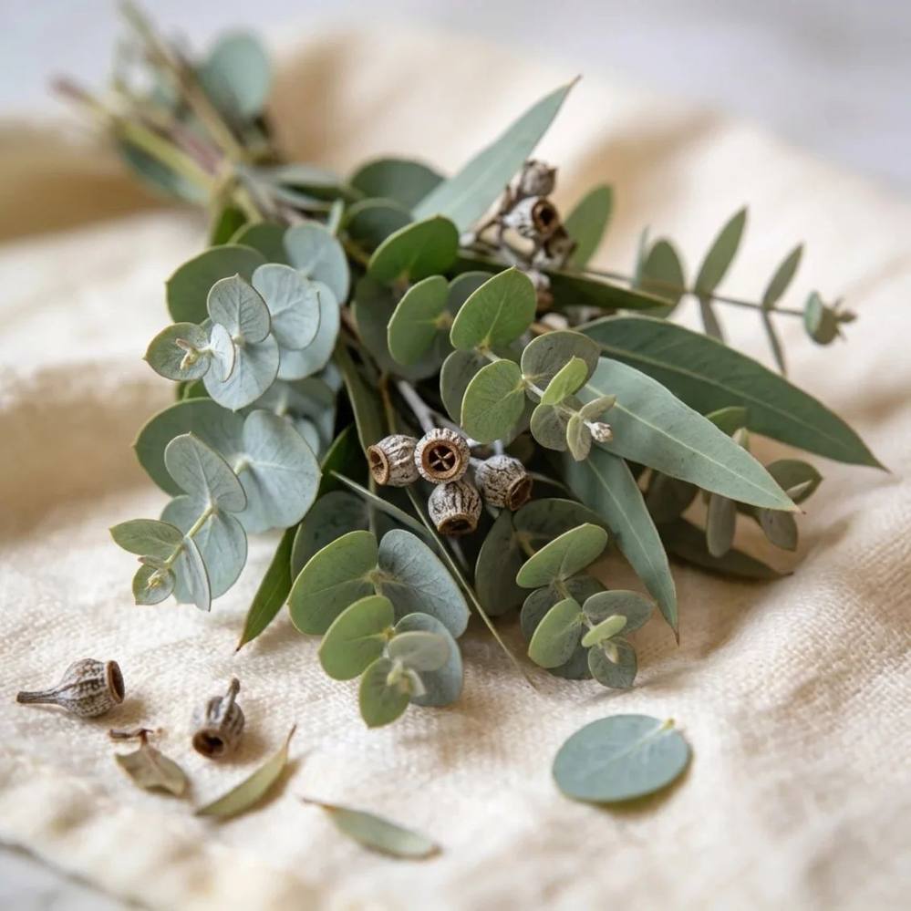 Eucalyptus botanical ingredient, source plant for EverEarth Eucalyptus essential oil