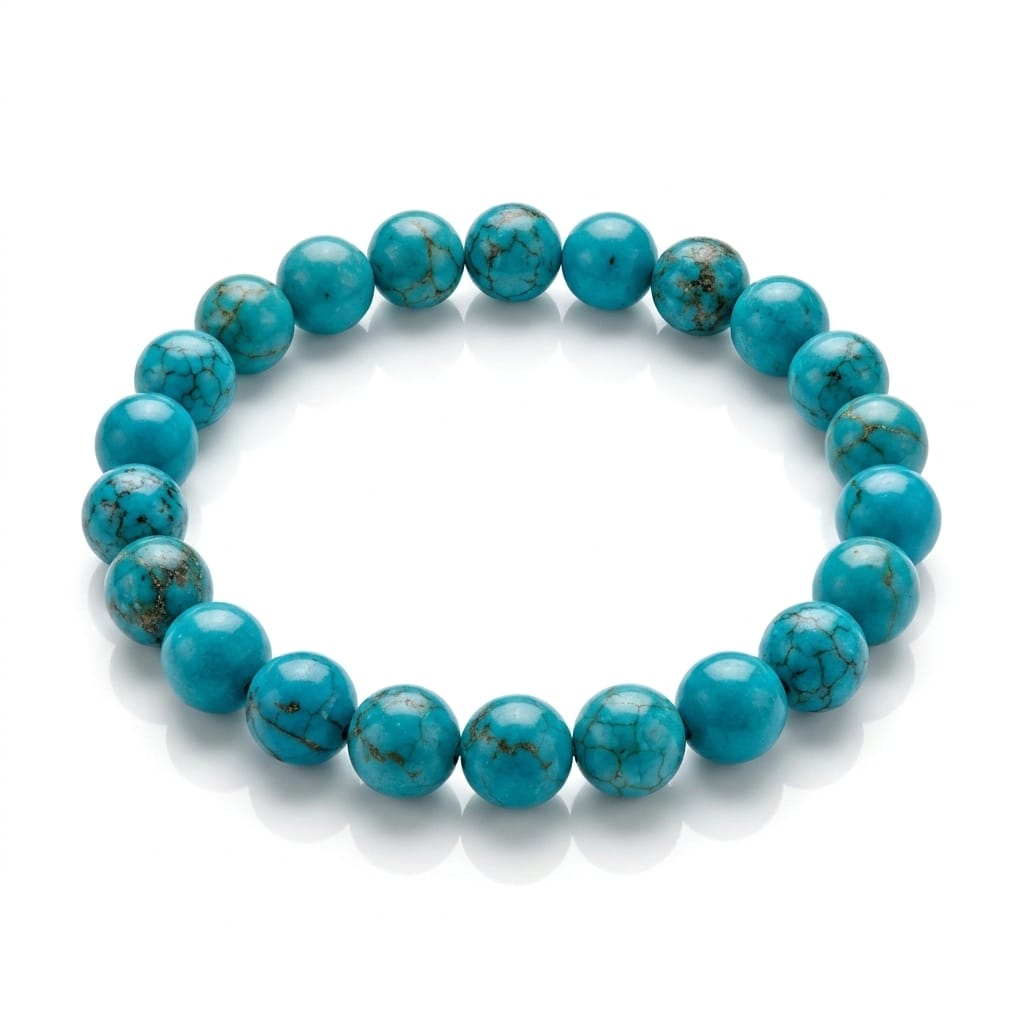 House of Rivit Authentic Matrix Turquoise Bracelet – Expression & Protection Mala
