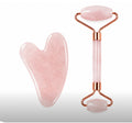 EverEarth Rose Quartz Roller & Gua Sha Set