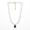 The Eclipse Teardrop Pendant Necklace