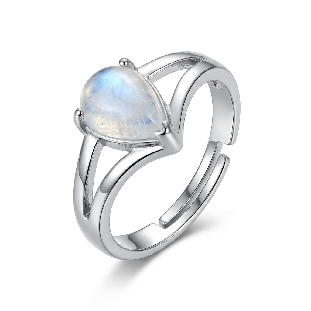 House of Rivit Premium Turquoise & Rose Quartz Aura Ring – Harmony & Expression