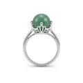 House of Rivit Rotating Green Aventurine Ring