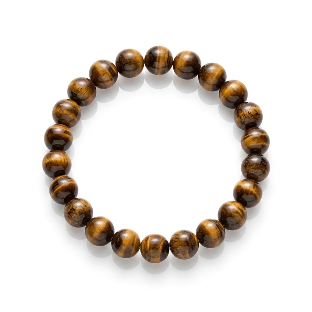 House of Rivit Golden Tiger's Eye Confidence Bracelet – Focus & Willpower Mala